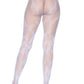 Butterfly Net Tights - One Size - White