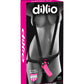 Dillio Pink - 6" Strap-on Suspender Harness Set