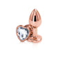 Rear Assets - Rose Gold Heart - Small - Clear NSN0963-11
