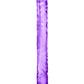 B Yours 18" Double Dildo - Purple BL-36791