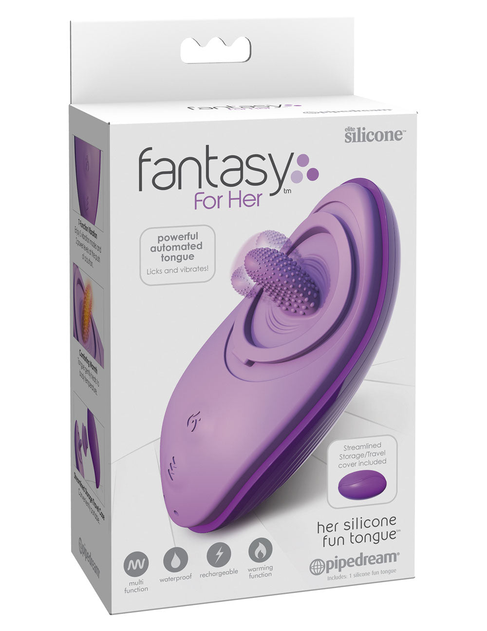 Fantasy for Her Her Silicone Fun Tongue PD4956-12