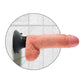 King Cock 7-Inch Vibrating Cock With Balls -  Flesh