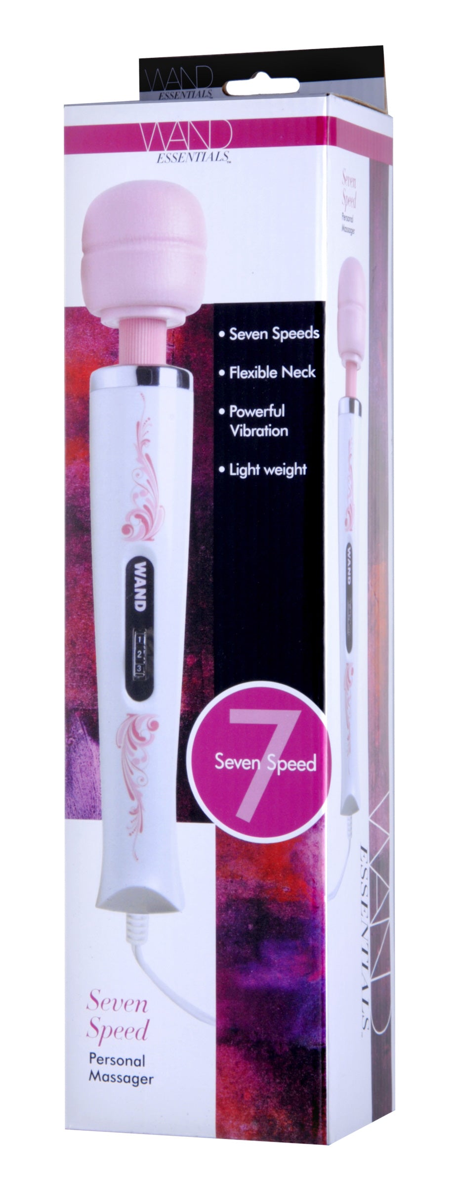 7 Speed Wand 110v - Pink WE-TV200