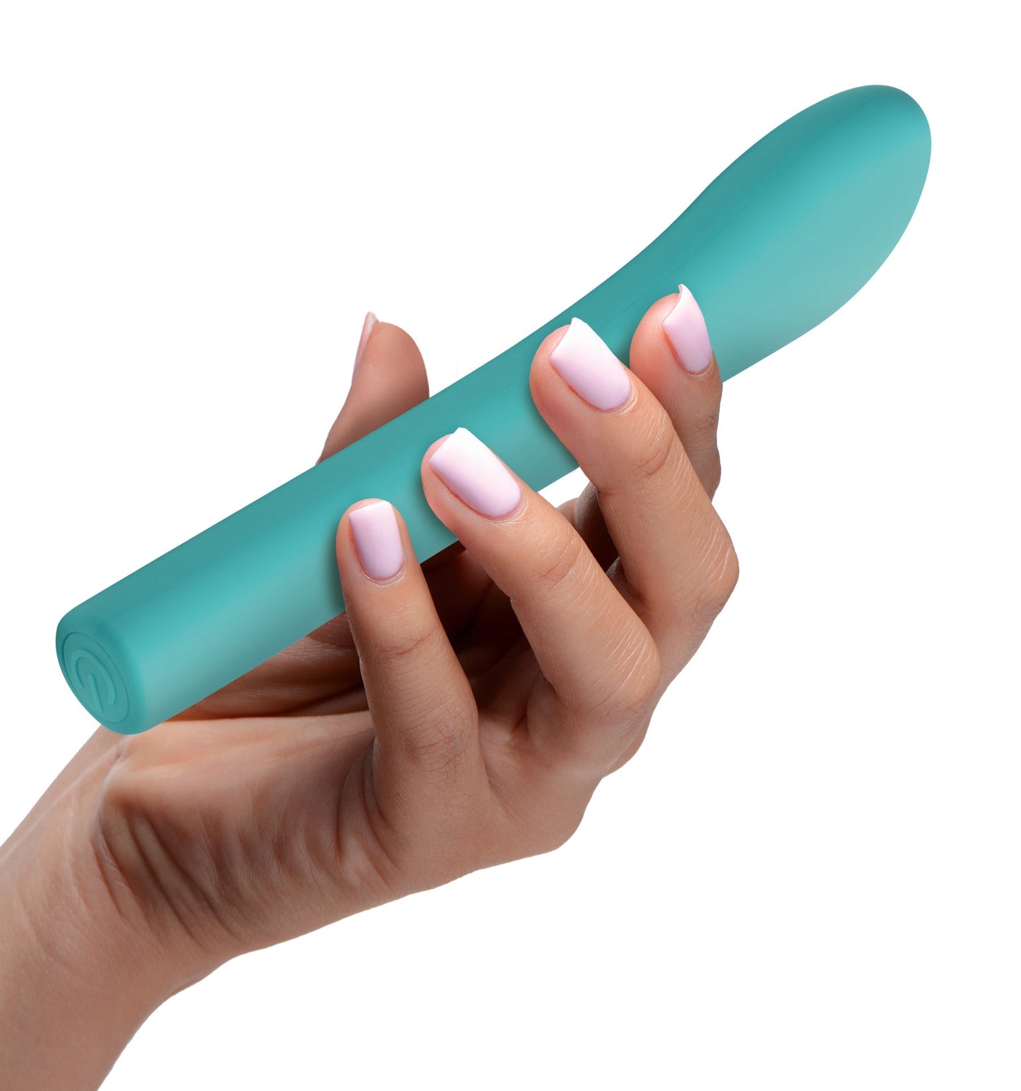 5 Star 9x Come-Hither G-Spot Silicone Vibrator -  Teal