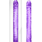 B Yours 18" Double Dildo - Purple