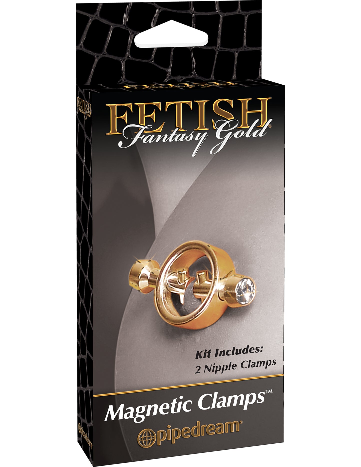 Fetish Fantasy Gold Magnetic Clamps - Gold PD3988-27