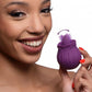 Inmi - Bloomgasm Wild Violet Licking Silicone  Stimulator - Violet INM-AG777