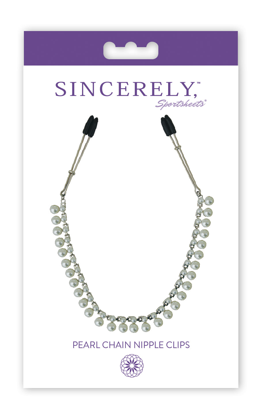 Sincerely Pearl Chain Nipple Clips SS520-33