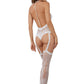 Teddy Bodystocking - White - One Size