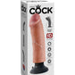 King Cock 8-Inch Vibrating Cock - Light PD5403-21
