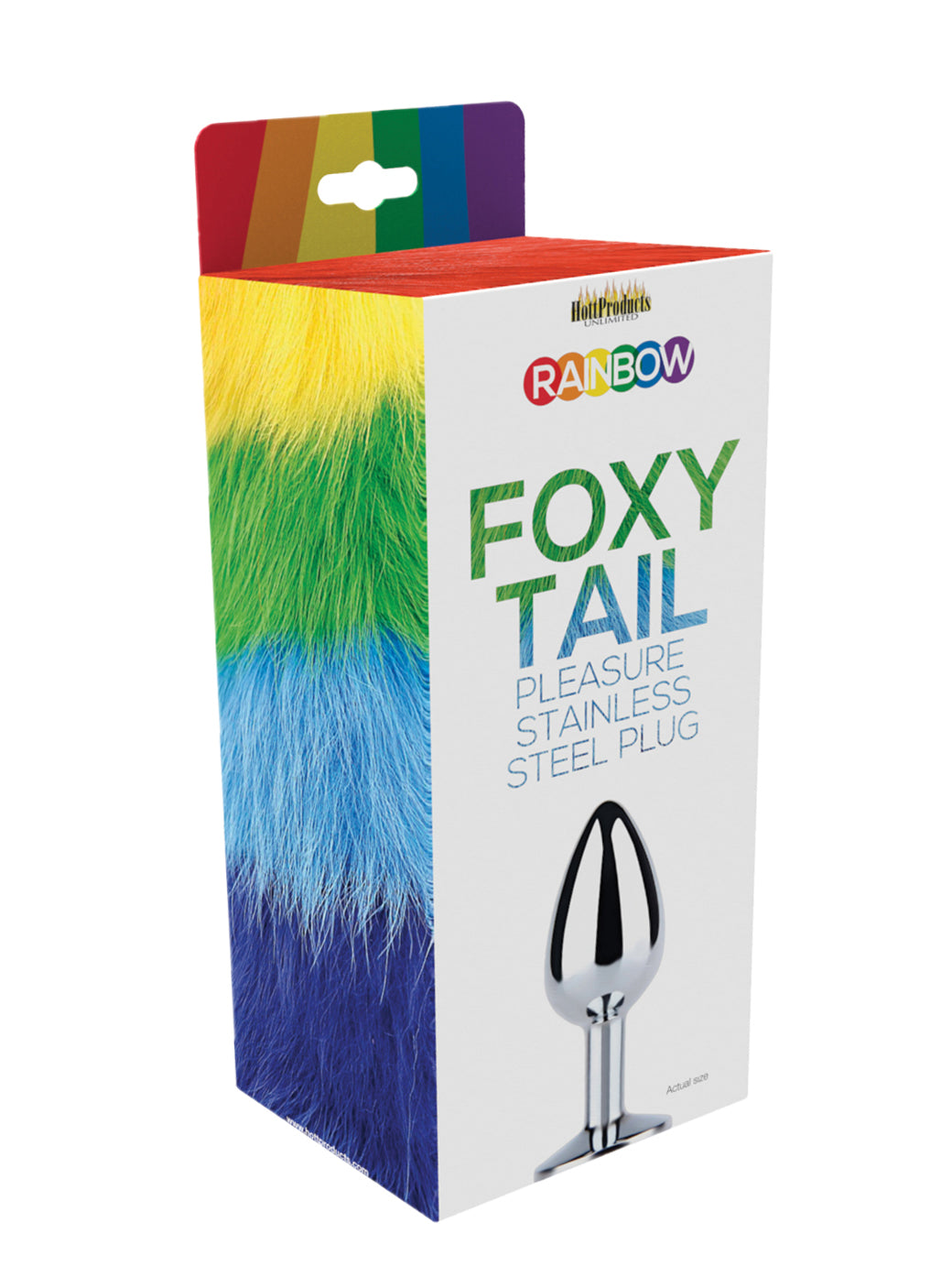 Rainbow Foxy Tail HTP3242