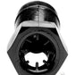 Master Series Detained - Black Restrictive Chastity Cage