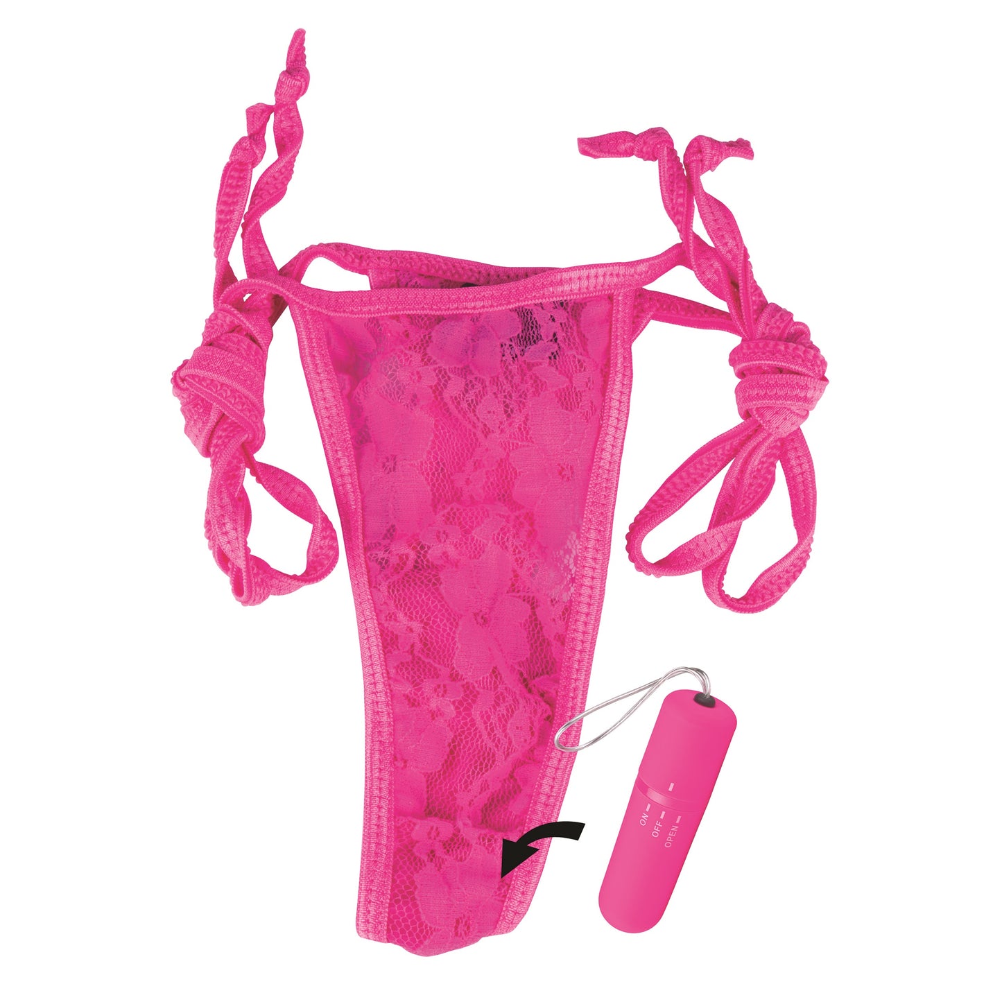 My Secret Screaming O Vibrating Panty Set - Pink - Each