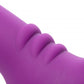 Royal Revolver Vibrating Strapless Strap- on Dildo - Purple