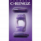 Fantasy C-Ringz Duo-Vibrating Super Ring Purple PD5863-12
