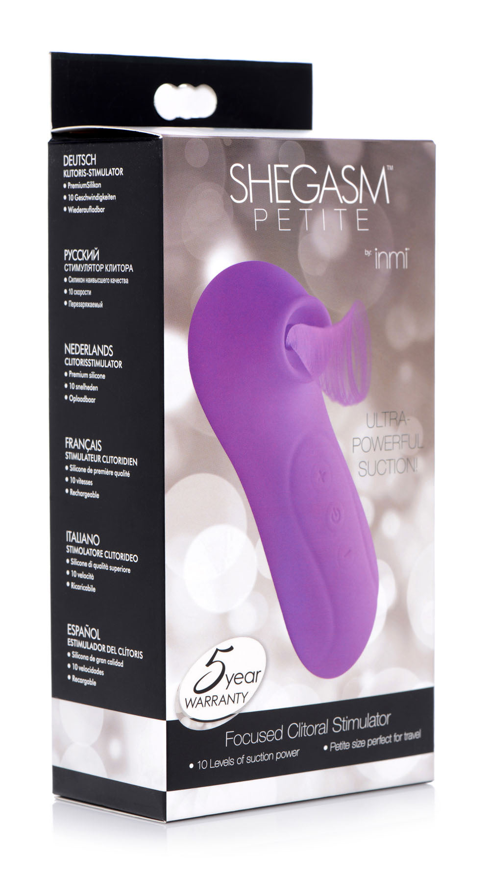 Shegasm Petite Focused Clitoral Stimulator - Purple