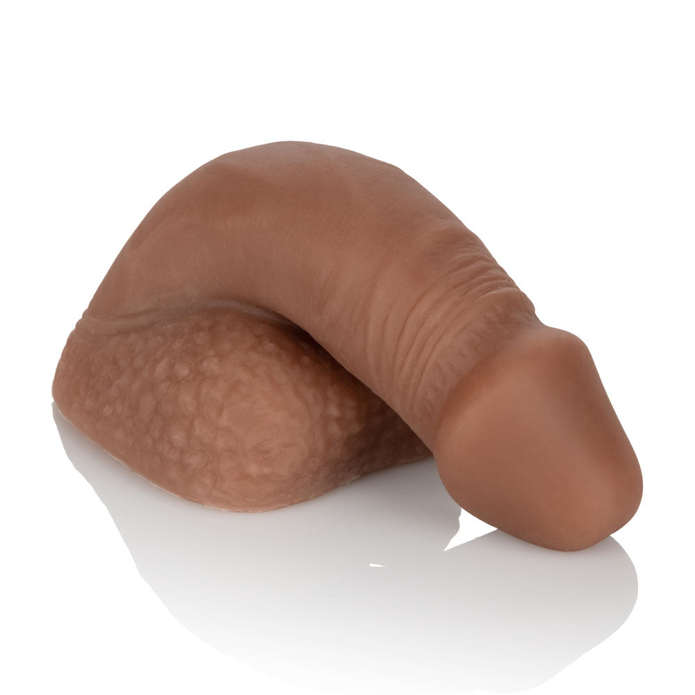 Packer Gear 5" Silicone Packing Penis - Brown SE1581303