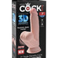 7 Inch Triple Density Cock With Swinging Balls